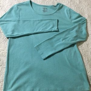 T-shirt Green long sleeve size large